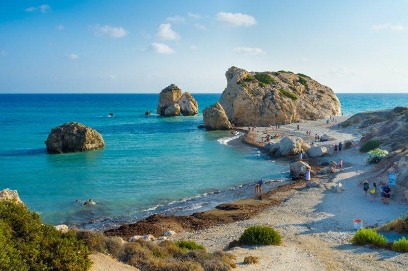 Cyprus, Paphos, Aphrodite Beaches