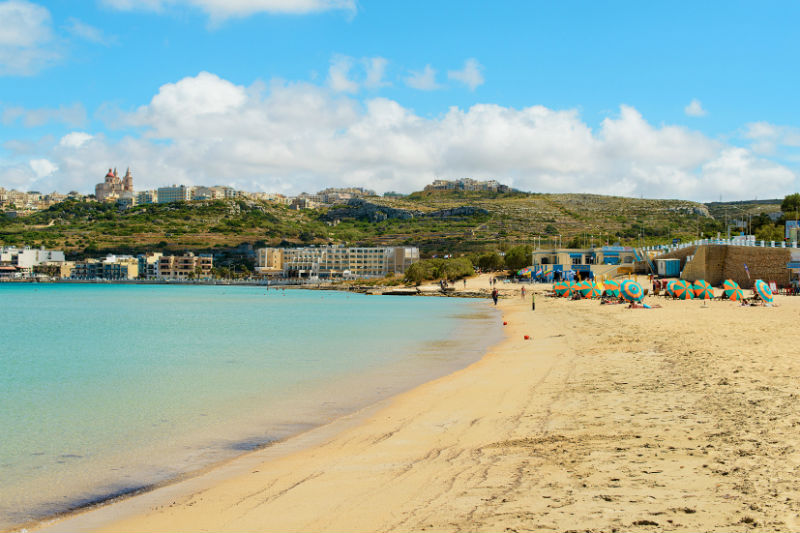 Malta Mellieha Bay FW Where's The Best Places To Say In Malta