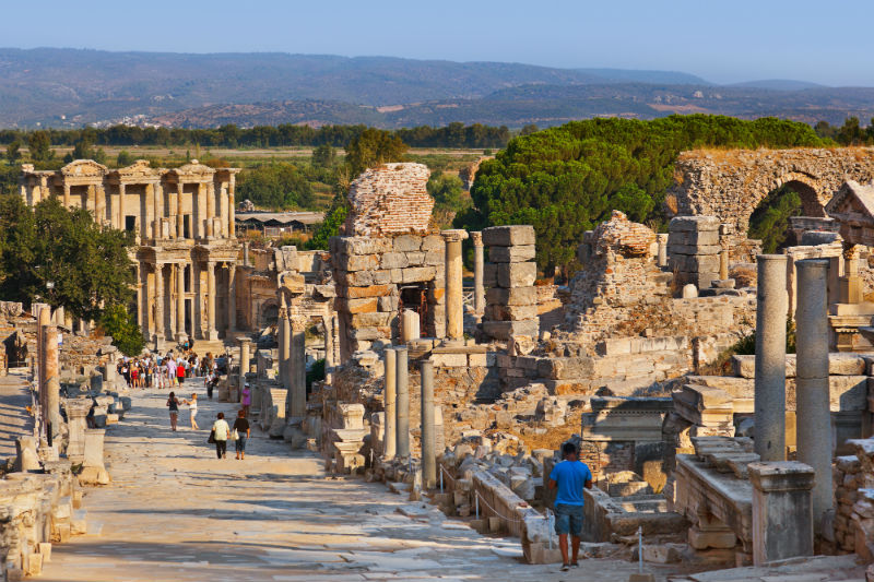 Where to Go on Holiday with Friends 3 Turkey Ephesus Ruin