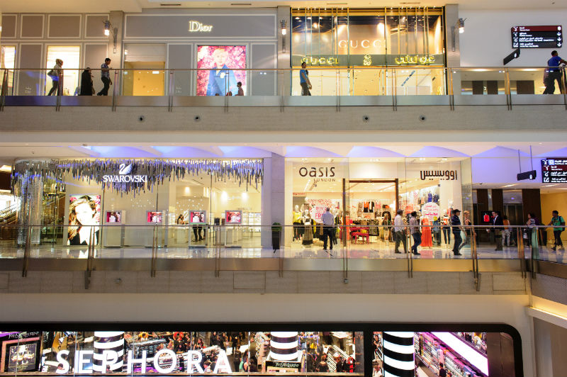 UAE Dubai Mall FW Holiday Shopping