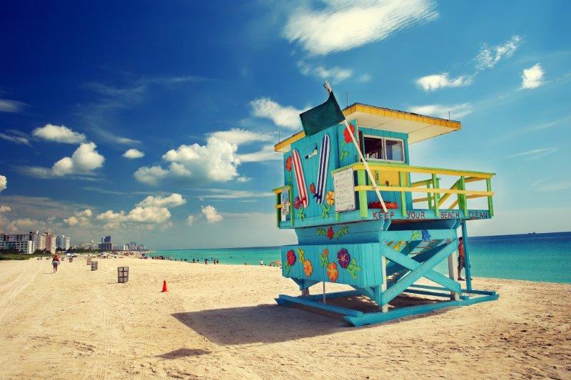 Florida Miami sunny beaches