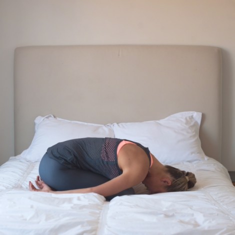 4. Childs Pose1 Soothing Yoga Poses for Sleep