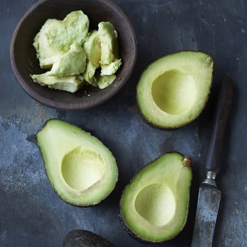 sliced avocado workout foods1 Dandruff