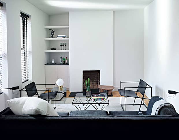 8 Design Moves to Steal From This Sexy, Minimalist Apartment 1 01 archer nyc apartment main1