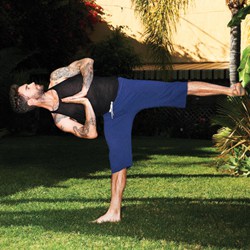 Adam Levine's Rock-Star Yoga 2 adam pose 2 thumb1