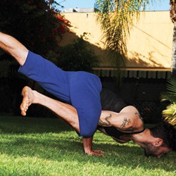 Adam Levine's Rock-Star Yoga 3 adam pose 3 thumb1