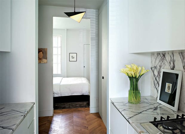 8 Design Moves to Steal From This Sexy, Minimalist Apartment 3 details manhattan apartment 2015 lead11