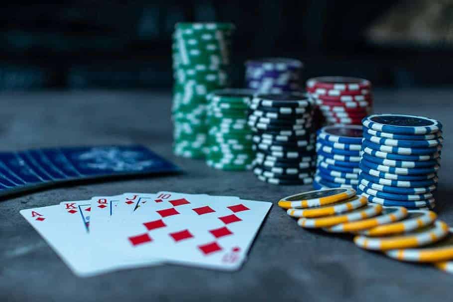 poker poker chips cards play1 Work
